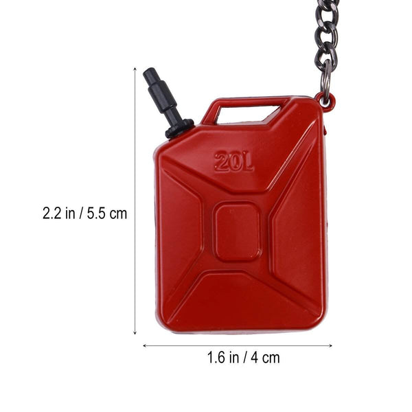 Metal PUBG Game Fuel Tank Key Holder Pendant Chain Eat Chicken Game Keychain Oiltank Keychain Cool Keychain