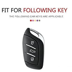 MG ZS EV, Astor 3 Button Smart Key Cover Case With Keychain