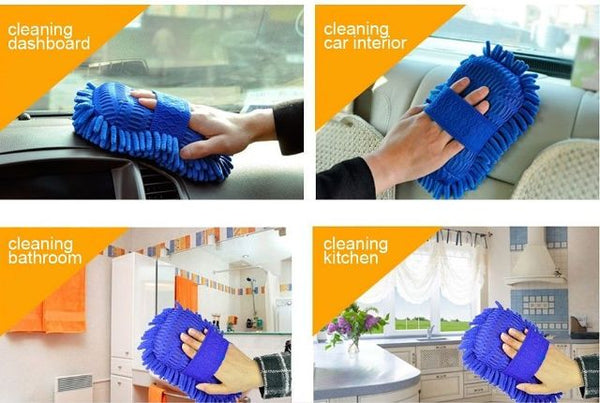 Microfiber Auto Washing Cleaning Sponge Pad for cars
