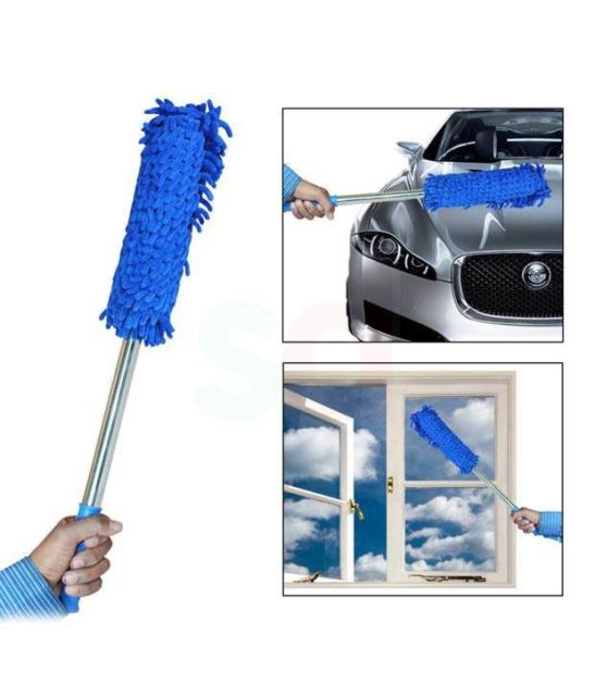 Multipurpose Soft Microfiber Duster with Aluminium Handle for Car Home Office