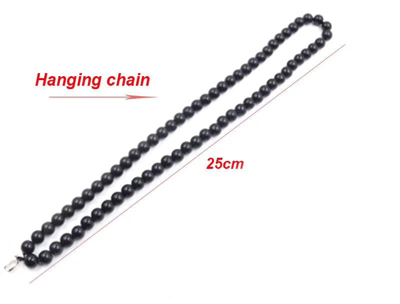 Red Car Mirror Pendant Decoration Metal Wheel Hub Hanging Ornaments Auto Interior