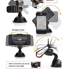 Universal Car Windshield Mount Stand Holder for iPhone Mobile Phone GPS PDA