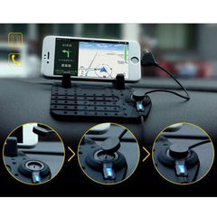 Universal Car Holder Dashboard Stand USB Mount Charger Cradle Non-Slip Pad (KL-520)
