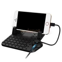 Universal Car Holder Dashboard Stand USB Mount Charger Cradle Non-Slip Pad (KL-520)