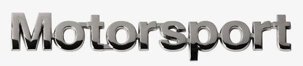 3D MOTORSPORT Logo Chrome Badge Emblem (ABS)