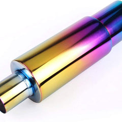 Double Round Multicolor Exhaust for Cars,Boost BHP & sounds like Sports Cars - SMALL