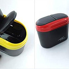 Multicolour Car Trash Rubbish Can Garbage Dust Dustbin Box With Hook (Big)