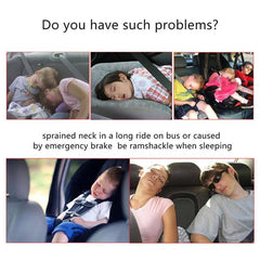 1pc BLACK Car Seat Headrest Pad Memory Foam Pillow Head Neck Rest Support Cushion