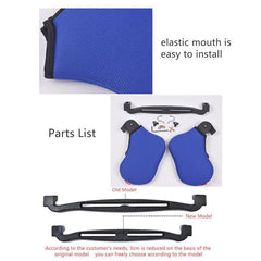 1pc BLACK Car Seat Headrest Pad Memory Foam Pillow Head Neck Rest Support Cushion