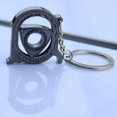 New Wankel Rotor Keychain HOT Auto Parts Model Polished Silver Engine Rotary Keyring Key Ring Chain Keyfob Key Holder