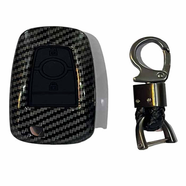 New Ford Ecosport Titanium 2 Button Smart Key Cover Case With Keychain