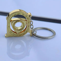 New Wankel Rotor Keychain HOT Auto Parts Model Polished Silver Engine Rotary Keyring Key Ring Chain Keyfob Key Holder