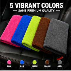 1pc Edgeless 30x40cm 600 GSM High Absorbency Microfiber Cleaning Cloth