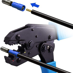 480pcs Insulated Crimp Terminal Set, Cold Crimp Terminal, Wire Connector Tool Combination, Solderless Crimp Terminals Connectors