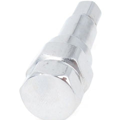 16 Pcs M12 x 1.5 Silver Chrome Metal Hex Locking Lug Nuts Screw Anti-theft for Vehicles Car