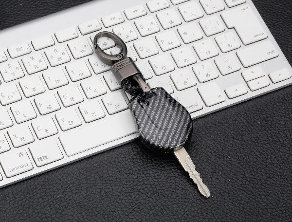Nissan 2 Button Smart ABS+Silicone Key Cover Case With Keychain Suitable For MICRA, PULSE, SUNNY