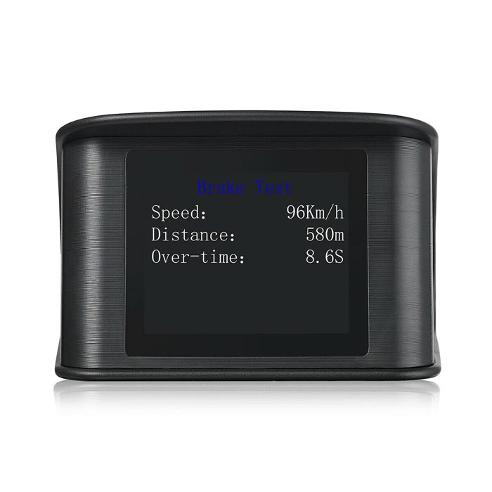 P10 Car Vehicle HUD Head Up Display OBD2 Excessive RPM Speed Voltage Temperature Alarm