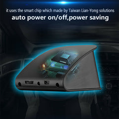 P10 Car Vehicle HUD Head Up Display OBD2 Excessive RPM Speed Voltage Temperature Alarm