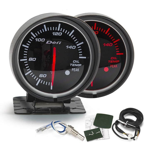 BF 60mm Oil Temp Gauge High Quality Turbo Gauge with Red & White Light