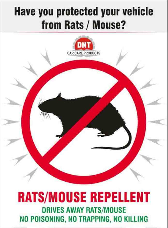 DNT Rat / Mouse Repellent / Guard For Cars
