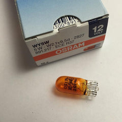 10pcs ORIGINAL OSRAM WY5W 12V Side indicators orange 2827