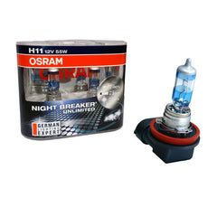 OSRAM H11 3600K NIGHT BREAKER UNLIMITED 12V 55W Headlight Hi/Low Bulbs 64211NBU