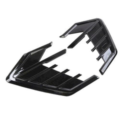2Pcs Car SUV Side Wing Fins Air Flow Fender Grill Intake Vent Trim Sticker Universal