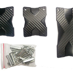 Universal Car Pedal Pad Cover Kit For Manual Brake, Clutch & Accelerator