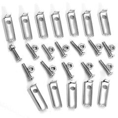 Universal Car Pedal Pad Cover Kit For Manual Brake, Clutch & Accelerator