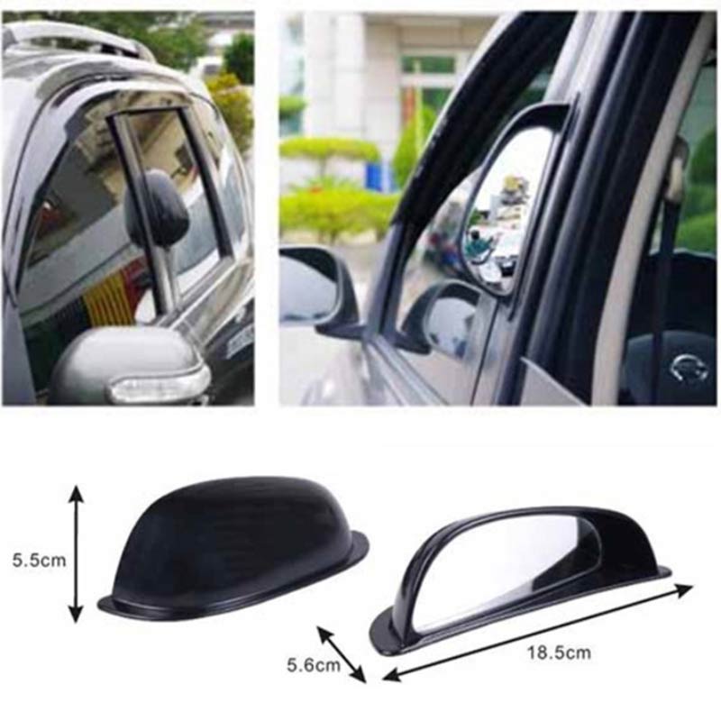 Right Side Car Auto B Pillar Of Black Row Rear View Mirror Improve Visual Range Blind Spot