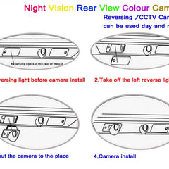 Reversing Rear View Camera for VW Polo, Vento, Touareg, Jetta, Passat and Skoda Fabia