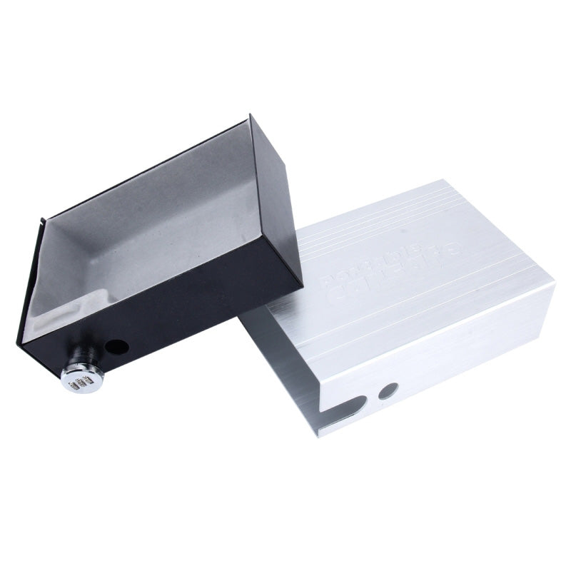 ADB-929 PORTABLE MULTI-FUCTIONAL SAFE STORAGE STEEL PLATE KEYWORD ROTATION BUTTON BOX (SILVER)