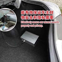 ADB-929 PORTABLE MULTI-FUCTIONAL SAFE STORAGE STEEL PLATE KEYWORD ROTATION BUTTON BOX (SILVER)