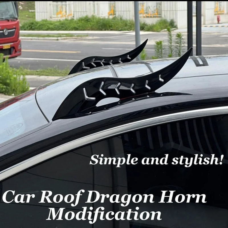 2026 New Universal Car Roof Dragon Horn Devil Horn Exterior Decor