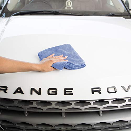 40x40cms 250 GSM Microfiber Cloth Multi-Color Thick Lint & Streak Free Multipurpose Cloths For Car Bike Cleaning Polishing Washing & Detailing