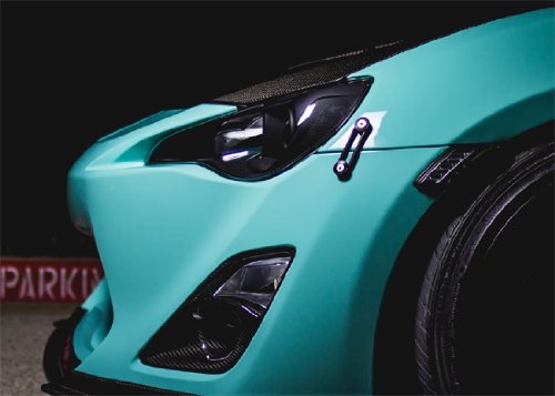 Purple Finish JDM Quick Release Fasteners For Car Bumpers Trunk Fender Hatch Lids Kit.