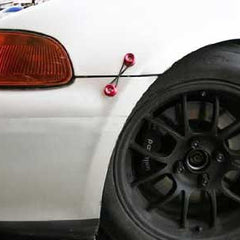 Purple Finish JDM Quick Release Fasteners For Car Bumpers Trunk Fender Hatch Lids Kit.