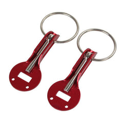 Universal Alloy Mount Bonnet Hood Pin Pins Lock Latch Kit Racing Sport Car Red