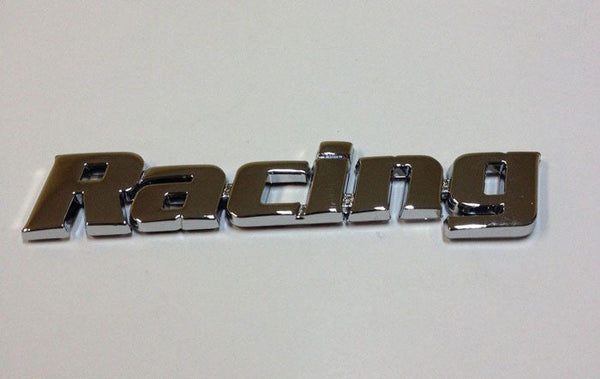 Racing Sticker 3D Logo Universal Auto Car ABS Emblem Badge Race Decal