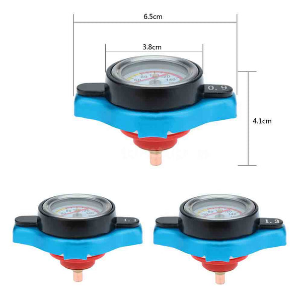 Thermostatic Radiator Cap 1.1 Bar Pressure With Temperature Gauge