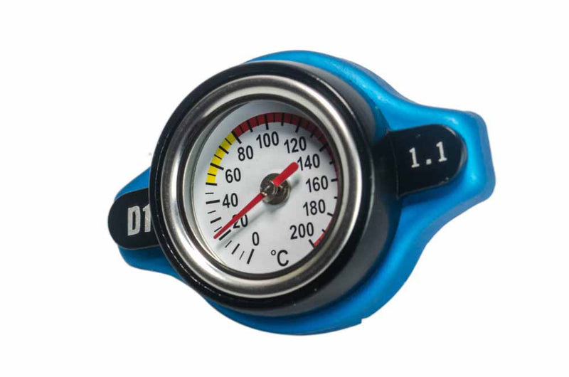 Thermostatic Radiator Cap 1.1 Bar Pressure With Temperature Gauge