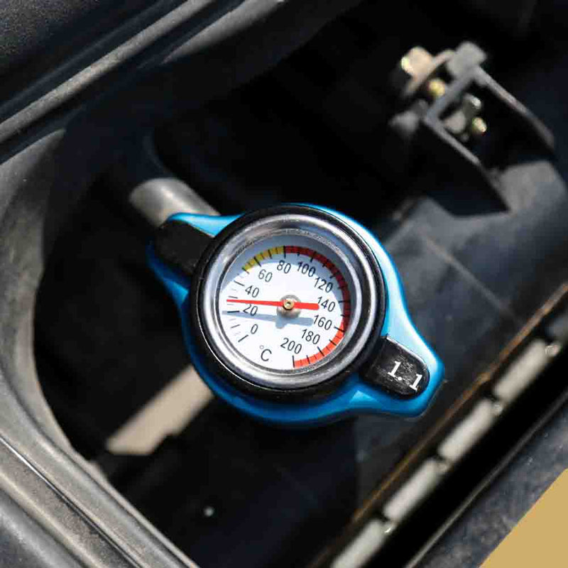 Thermostatic Radiator Cap 1.1 Bar Pressure With Temperature Gauge