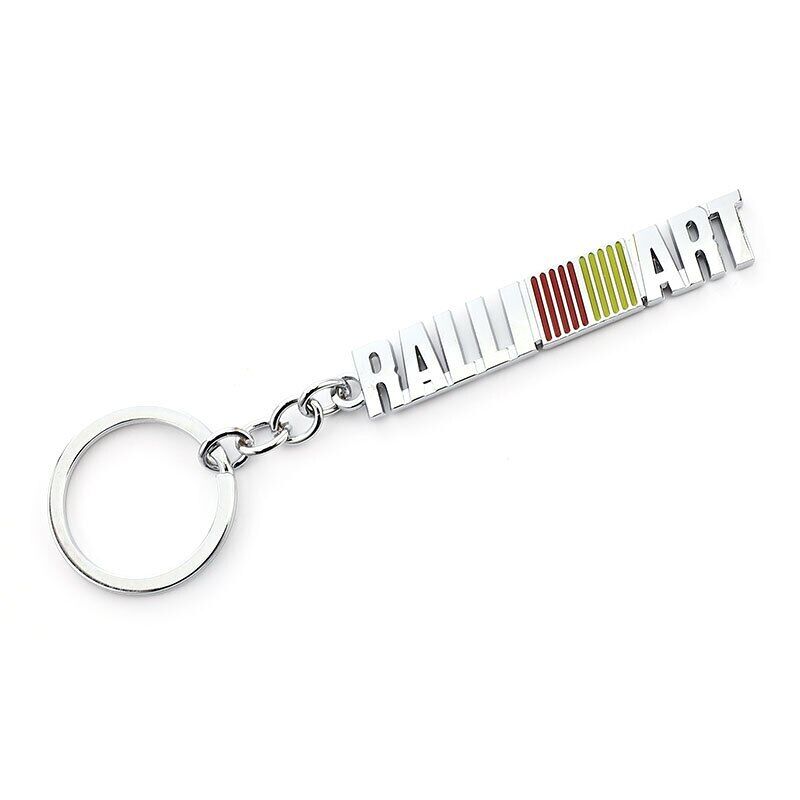 RALLI 3D Logo Emblem Metal Keychain For Bikes And Cars