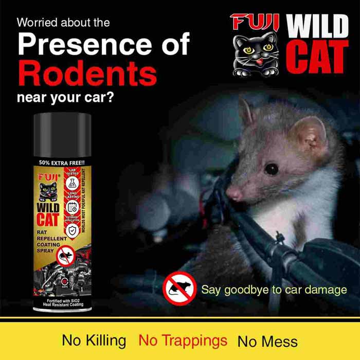Rat / Mouse Repellent / Guard Foam Based Spray For Cars 300ml