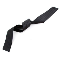 Universal Car Trunk Rear Bumper Guard Sill Plate Trunk Rubber Protector Pad Kit With Free Adhesive Tape