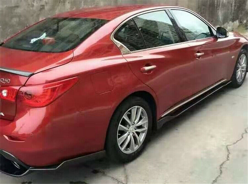 2Pcs Rear Lip Car Bumper Spoiler Angle Splitter Diffuser Anti-crash Winglet 62cm