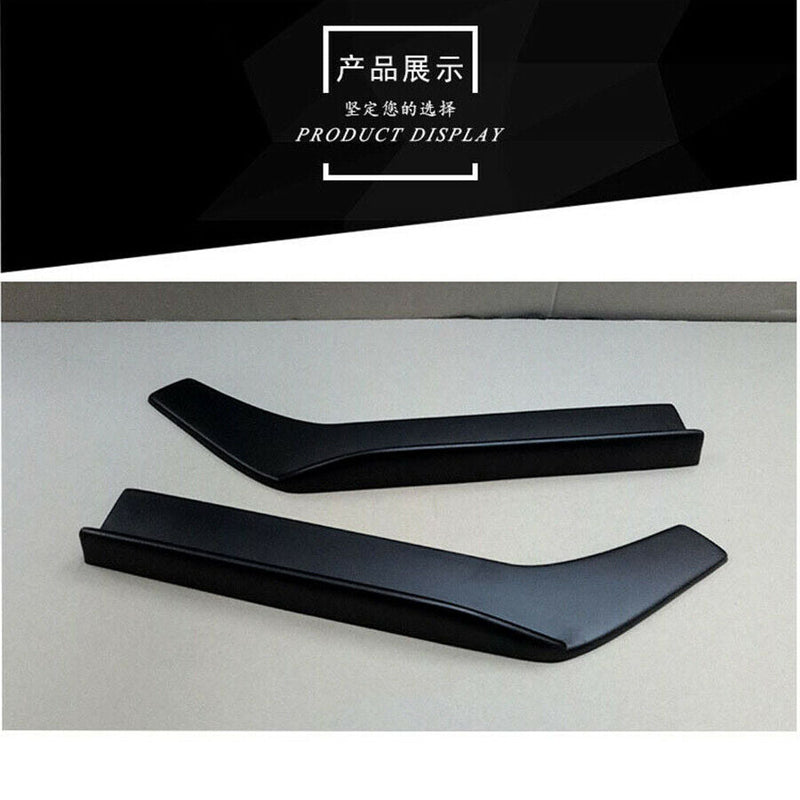 2Pcs Rear Lip Car Bumper Spoiler Angle Splitter Diffuser Anti-crash Winglet 62cm