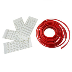 RED 5.6M Car Door Edge Lip Strip Guard Protector Moulding Trim Anti Dent Scratch