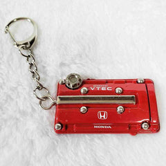 Car Key Accessories Metal JDM VTEC DOHC Engine K20 Car Turbo Keychain Ring For Honda CIVIC GK5 B16 B18C EK9 Jazz