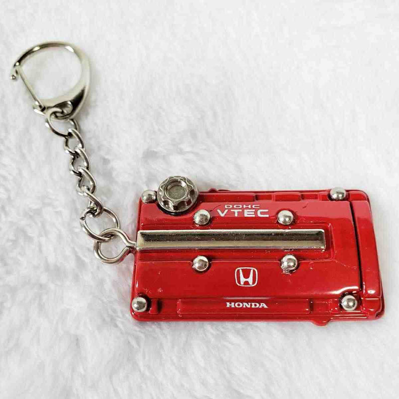 Car Key Accessories Metal JDM VTEC DOHC Engine K20 Car Turbo Keychain Ring For Honda CIVIC GK5 B16 B18C EK9 Jazz